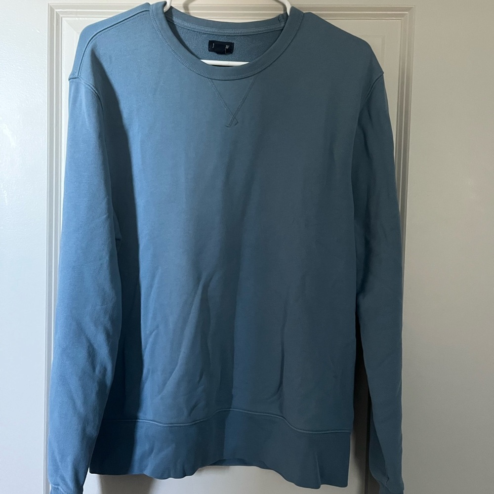 J. Crew Factory Dusty Blue Crewneck Sweatshirt